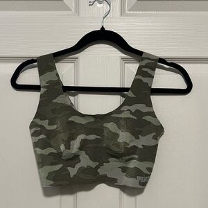 Victorias Secret Pink, Soft Seamless Long Line Bralette Bra Size Medium